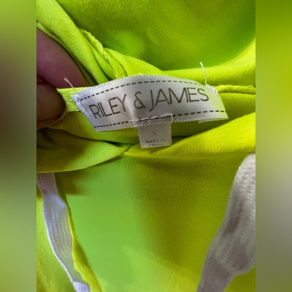 Riley and James neon green dress size S - Picture 6 of 6